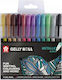 Next Μεταλλικά Σετ Pen Gel with Multicolour Ink 12pcs