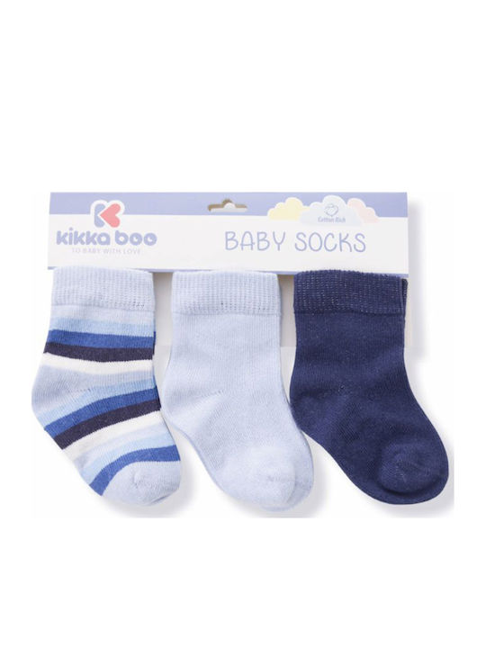 Kikka Boo Kids' Socks Baby Socks Blue 3 Pairs