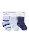 Kikka Boo Kids' Socks Baby Socks Blue 3 Pairs