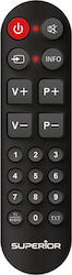 Superior Electronics Compatible Remote Control Ready4 for Τηλεοράσεις LG , Panasonic , Samsung and Sony