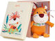 Lilliputiens Animal Jack Hug Lion made of Fabric for 0++ Months