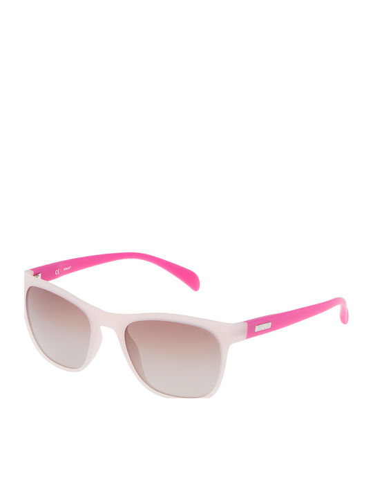 Tous Women's Sunglasses with Pink Plastic Frame and Pink Lens