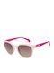 Tous Women's Sunglasses with Pink Plastic Frame and Brown Gradient Lens STO913 2ARM