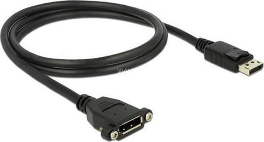 DeLock Cable DisplayPort male - DisplayPort female 1m (DLK-85114)