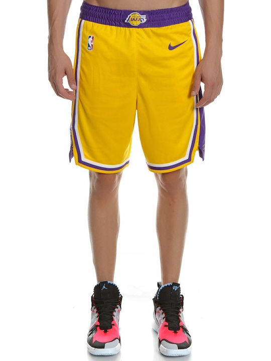 LA Lakers Icon Edition Swingman Men's Basketball Fan Shorts