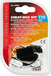 Lampa Canbus Αυτοκινήτου για λαμπάκια LED Cheat-Box Kit T10