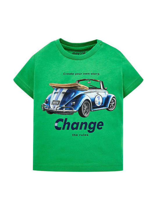 Mayoral Kids T-shirt Green