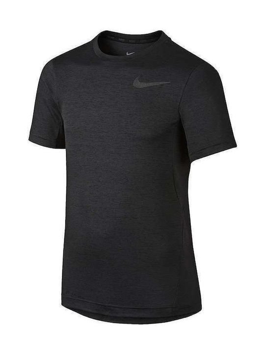 Nike Kinder-T-Shirt Schwarz Dri Fit Training Crew