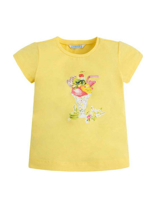 Mayoral Kids T-shirt Yellow