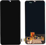 Type A+ Mobile Phone Screen Replacement with Touch Mechanism for OnePlus 6T (Black)