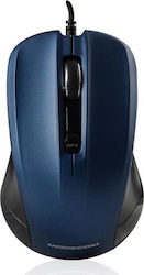 Modecom MC-M9.1 Wired Mouse Blue