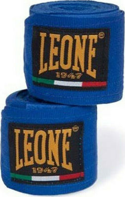 Leone AB705 Martial Arts Hand Wraps 3.5m Blau