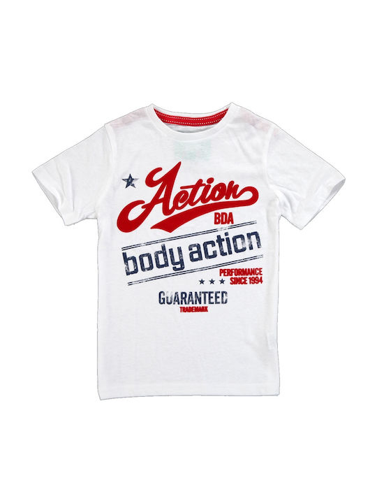 Body Action Kids T-shirt White 054602-01