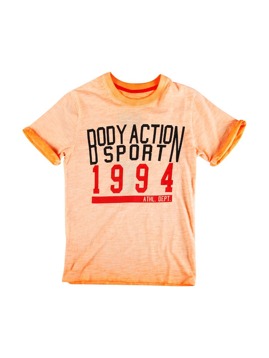 Body Action Kids T-shirt Orange 054701-01