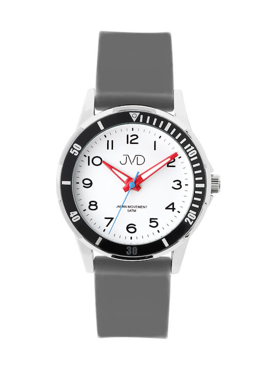 Jvd Παιδικό Αναλογικό Ρολόι 32mm Γκρι