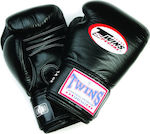 Twins Special BG-N Synthetic Leather Boxing Competition Gloves Black