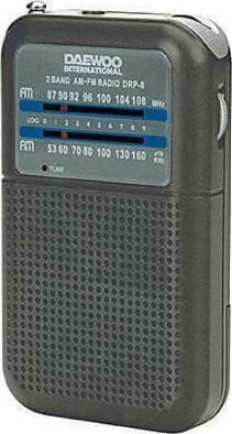 Daewoo DRP-8 Tragbares Radio Schwarz