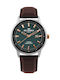 Ben Sherman Daltrey Professional Watch Battery with Brown Leather Strap