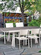 Tisch Ausziehbar Pollywood Gray 160x100x76cm