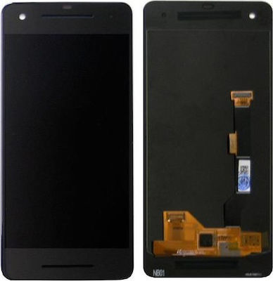 Screen with Touch Mechanism for Google Pixel 2 (Black)