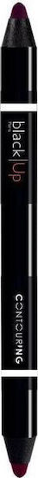 Black Up Paris Ombre Lips Duo Contouring Creion De Contur Buze