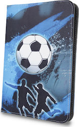 Football Flip Cover Δερματίνης Πολύχρωμο (Universal 9-10")