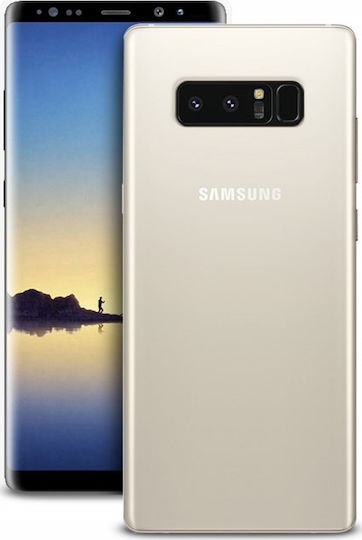 Puro Задна корица Силикон 0.3мм Прозрачен (Galaxy Note 8)