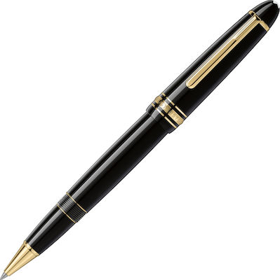 Mont Blanc Meisterstuck Pen Rollerball with Black Ink Gold-Coated LeGrand