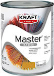 Kraft Master Basics Plastic Paint for Interior Use Ώχρα 750ml