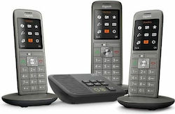 Gigaset CL660A Telefon fără fir Trio cu Meniu î...
