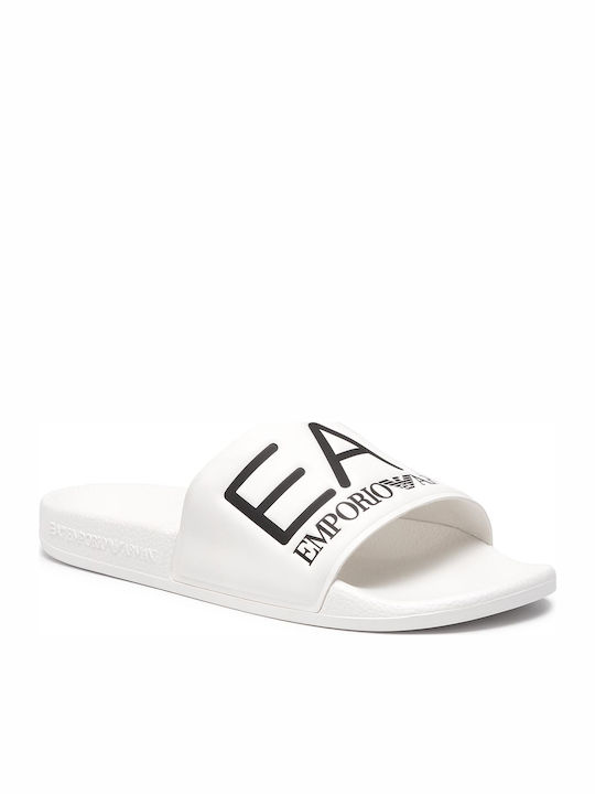 Emporio Armani Slides Weiße