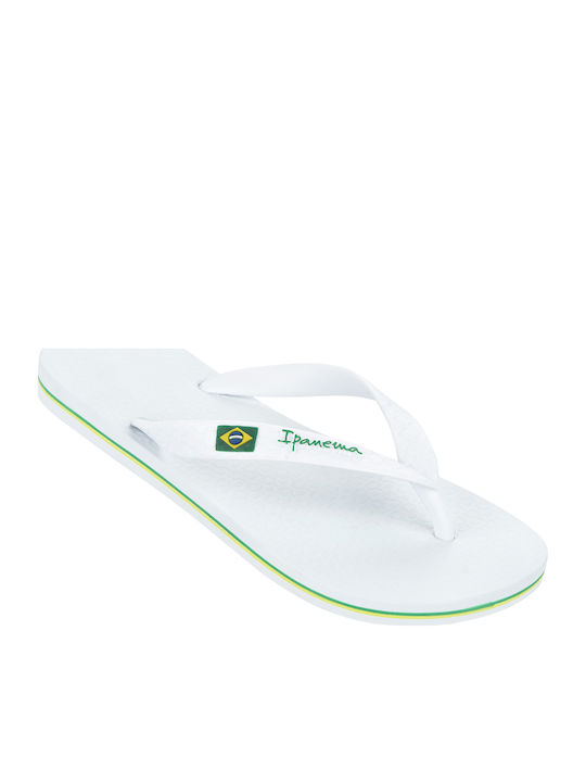 Classica Brazil Σαγιονάρες σε Λευκό Χρώμα 80408-22277 780-18308/WHITE