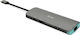 i-tec USB-C Docking Station mit HDMI 4K PD Ethernet Gray (C31NANODOCKLANPD)