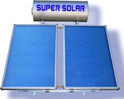 Super Solar SG Ηλιακός Θερμοσίφωνας 200 λίτρων Glass Τριπλής Ενέργειας με 3τ.μ. Συλλέκτη
