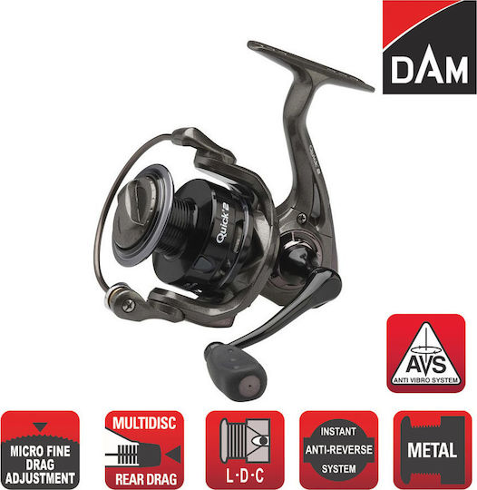 Dam Quick 2 FD 3000 Μηχανισμός Ψαρέματος για Spinning