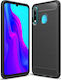 Hurtel Back Cover Σιλικόνης Μαύρο (Huawei P30 Lite)