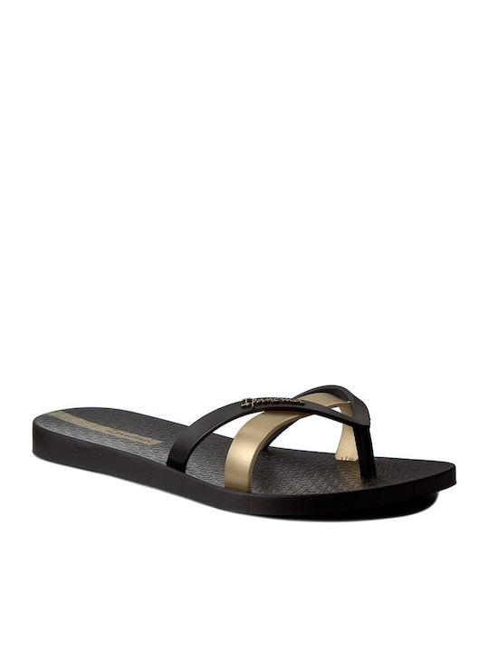 Ipanema Kirei Frauen Flip Flops in Gold Farbe