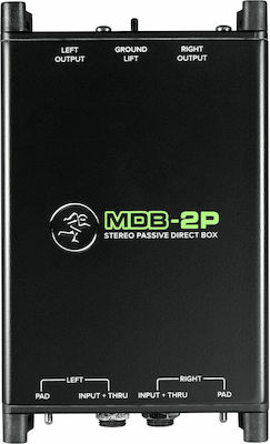 Mackie MDB-2P Passive 2 Channel DI Box