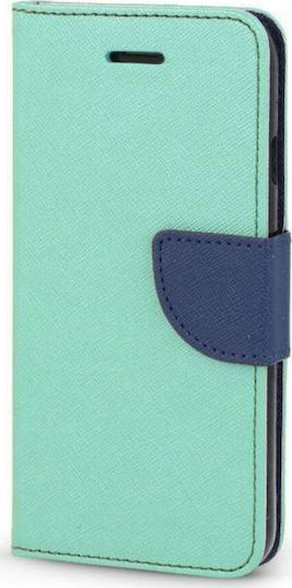 Fancy Brieftasche Synthetisches Leder Türkis (Xiaomi Mi 8 Lite)