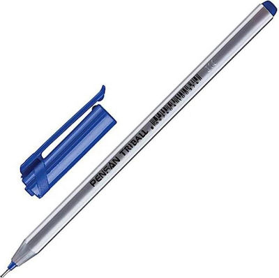 Pensan Triball Pen Ballpoint 1mm with Blue Ink