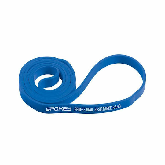 Spokey Power II Bandă de rezistență pentru exerciții Bucla Hard Albastru 2.08m