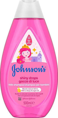 Johnson & Johnson Hipoalergenic Copii Șampon Shiny Drops în Formă de Gel 500ml