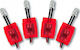 Simoni Racing Led Firefly Red Εσωτερικός Διακοσμητικός Φωτισμός Αυτοκινήτου Κόκκινο