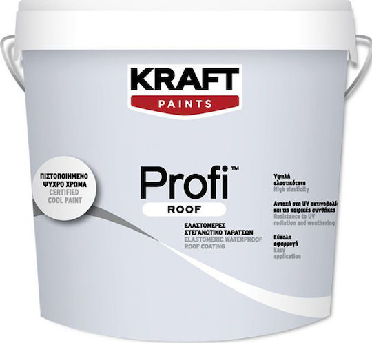 Kraft Profi Roof Elastomer Acryl Epoxy Sealing 9Es Weiß