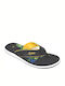 Brazil Men's Flip Flops Black