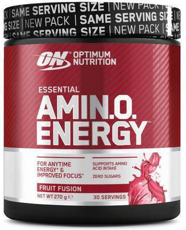 Optimum Nutrition Aminoo Energy 270gr 30 Μερίδες Fruit Fusion