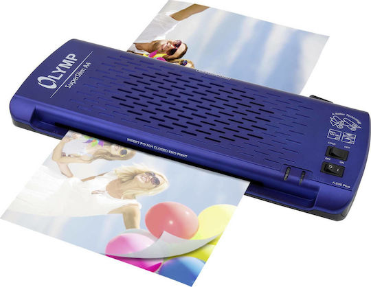 Olympia Laminator A 235 Plus Desktop Blue for A4 125 Microns with Cutter