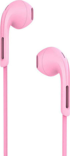 Hoco M39 Rhyme sound Earbuds Handsfree with 3.5mm Connector Pink