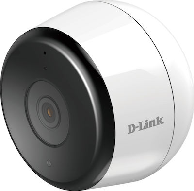 D-Link IP Surveillance Camera Wi-Fi 1080p Full HD Waterproof with Two-Way Communication and Flash 3.6mm