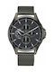 Tommy Hilfiger Shawn Uhr Chronograph Batterie mit Schwarz Metallarmband